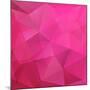 Abstract Triangle Background-Ms.Moloko-Mounted Art Print