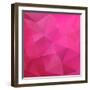 Abstract Triangle Background-Ms.Moloko-Framed Art Print