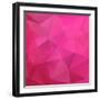 Abstract Triangle Background-Ms.Moloko-Framed Art Print