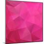 Abstract Triangle Background-Ms.Moloko-Mounted Art Print