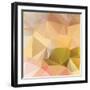 Abstract Triangle Background-Dmitriy Sergeev-Framed Art Print