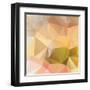 Abstract Triangle Background-Dmitriy Sergeev-Framed Art Print