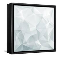 Abstract Triangle Background-Ms.Moloko-Framed Stretched Canvas