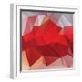 Abstract Triangle Background-Dmitriy Sergeev-Framed Art Print