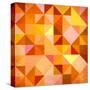 Abstract Triangles Grunge-art_of_sun-Stretched Canvas