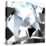 Abstract Triangular Background-VolsKinvols-Stretched Canvas