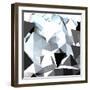 Abstract Triangular Background-VolsKinvols-Framed Art Print