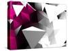 Abstract Triangular Background-VolsKinvols-Stretched Canvas