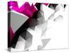 Abstract Triangular Background-VolsKinvols-Stretched Canvas