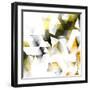 Abstract Triangular Background-VolsKinvols-Framed Art Print