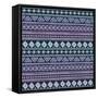 Abstract Tribal Pattern-transiastock-Framed Stretched Canvas