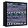 Abstract Tribal Pattern-transiastock-Framed Stretched Canvas