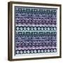 Abstract Tribal Pattern-transiastock-Framed Premium Giclee Print