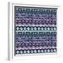 Abstract Tribal Pattern-transiastock-Framed Premium Giclee Print