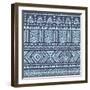 Abstract Tribal Pattern-transiastock-Framed Art Print