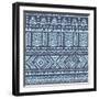 Abstract Tribal Pattern-transiastock-Framed Art Print