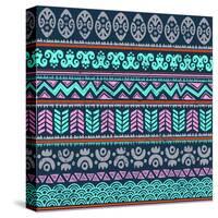 Abstract Tribal Pattern-transiastock-Stretched Canvas