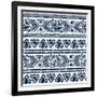 Abstract Tribal Pattern-transiastock-Framed Art Print