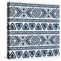 Abstract Tribal Pattern-transiastock-Stretched Canvas