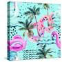 Abstract Tropical Geometric Pattern-tanycya-Stretched Canvas