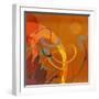 Abstract Twirl 05-Joost Hogervorst-Framed Art Print