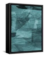 Abstract Under the Sky 1-Sheldon Lewis-Framed Stretched Canvas