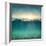 Abstract Underwater Background with Sunbeams-egal-Framed Photographic Print