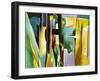 Abstract Variation-Hyunah Kim-Framed Art Print