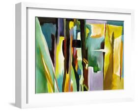 Abstract Variation-Hyunah Kim-Framed Art Print