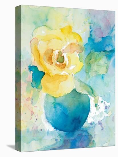 Abstract Vase of Flowers I-Lanie Loreth-Stretched Canvas