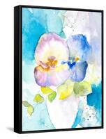 Abstract Vase of Flowers II-Lanie Loreth-Framed Stretched Canvas