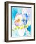 Abstract Vase of Flowers II-Lanie Loreth-Framed Art Print