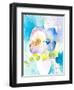 Abstract Vase of Flowers II-Lanie Loreth-Framed Art Print