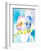 Abstract Vase of Flowers II-Lanie Loreth-Framed Art Print