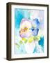 Abstract Vase of Flowers II-Lanie Loreth-Framed Art Print