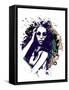 Abstract Vector Illustration with a Girl with Sunglasses-A Frants-Framed Stretched Canvas