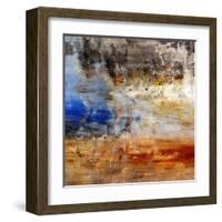 Abstract Vibration 3-Jean-François Dupuis-Framed Art Print