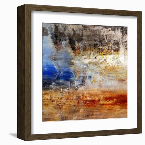 Abstract Vibration 3-Jean-François Dupuis-Framed Art Print