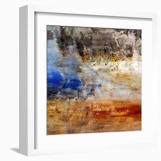 Abstract Vibration 3-Jean-François Dupuis-Framed Art Print