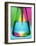 Abstract View of Pipette & Conical Flask-Tek Image-Framed Photographic Print
