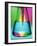 Abstract View of Pipette & Conical Flask-Tek Image-Framed Photographic Print