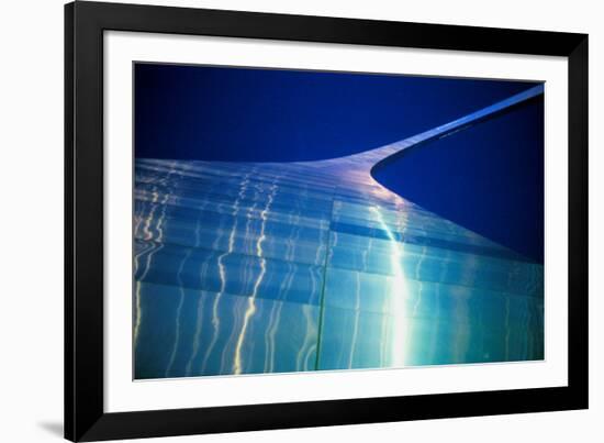 Abstract view of St. Louis Arch from below, MO-null-Framed Photographic Print