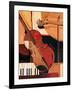 Abstract Violin-Paul Brent-Framed Art Print