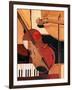 Abstract Violin-Paul Brent-Framed Art Print