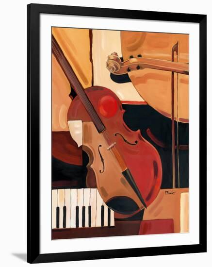 Abstract Violin-Paul Brent-Framed Art Print