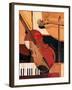 Abstract Violin-Paul Brent-Framed Art Print