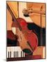 Abstract Violin-Paul Brent-Mounted Art Print