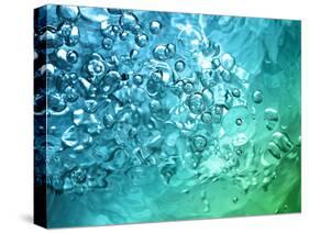 Abstract Water With Bubbles-nikkytok-Stretched Canvas