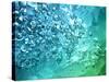 Abstract Water With Bubbles-nikkytok-Stretched Canvas