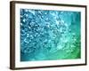 Abstract Water With Bubbles-nikkytok-Framed Photographic Print